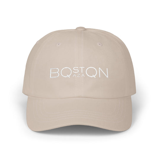 Embroidered Boston QAZAQ Classic Cap with Adjustable Strap