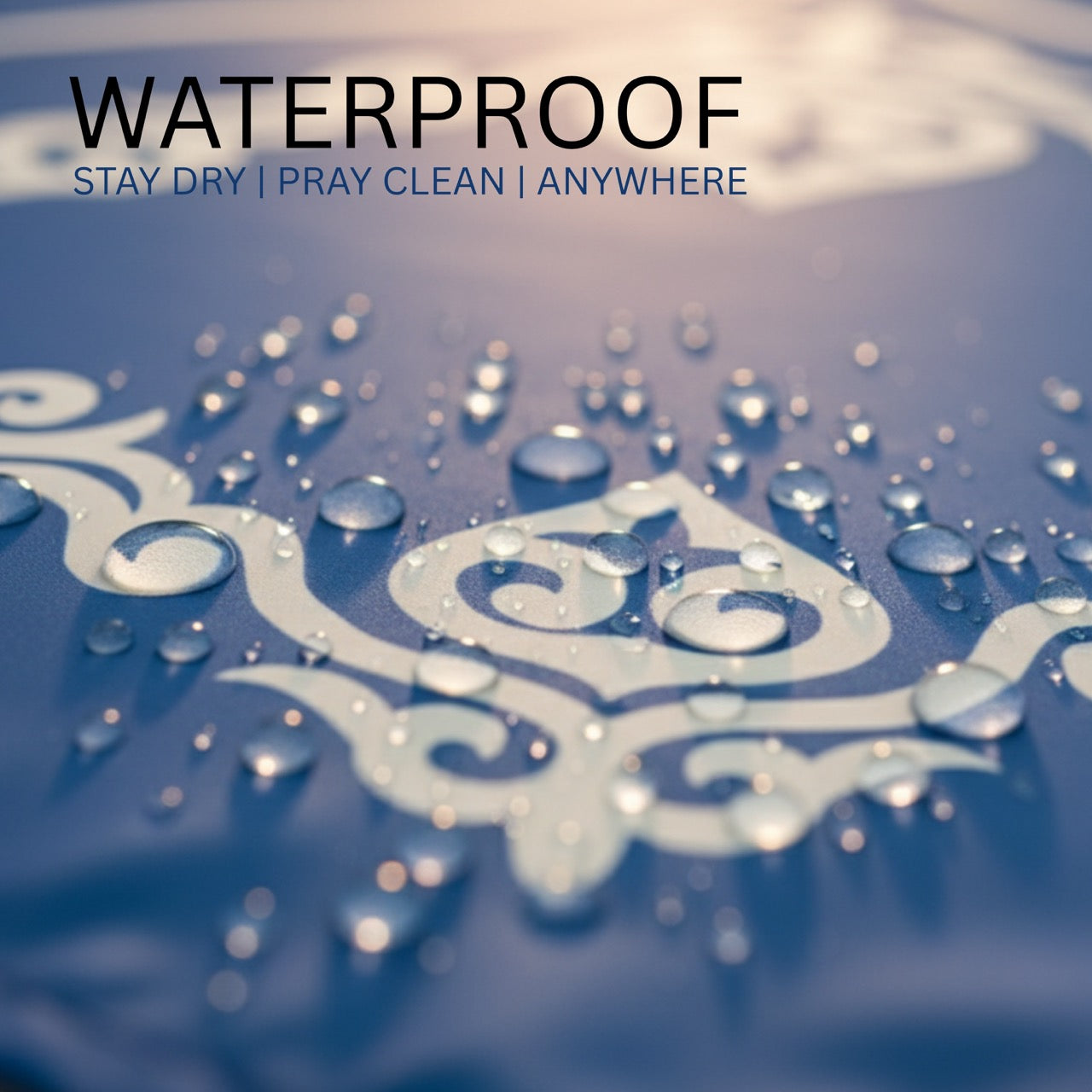 ASYLANA Islamic Small Pocket Prayer Mat –  Waterproof & Thin Travel Jainamaz