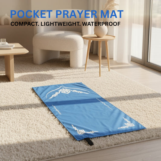 The Ultimate Guide to Using ASYLANA's Pocket Prayer Mat: A Lightweight Companion for Every Islamic Journey from Namaz to Hajj