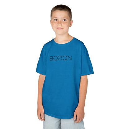 Kids Boston QAZAQ T-Shirt Kazakh Style Youth Tee for Boy or Girl