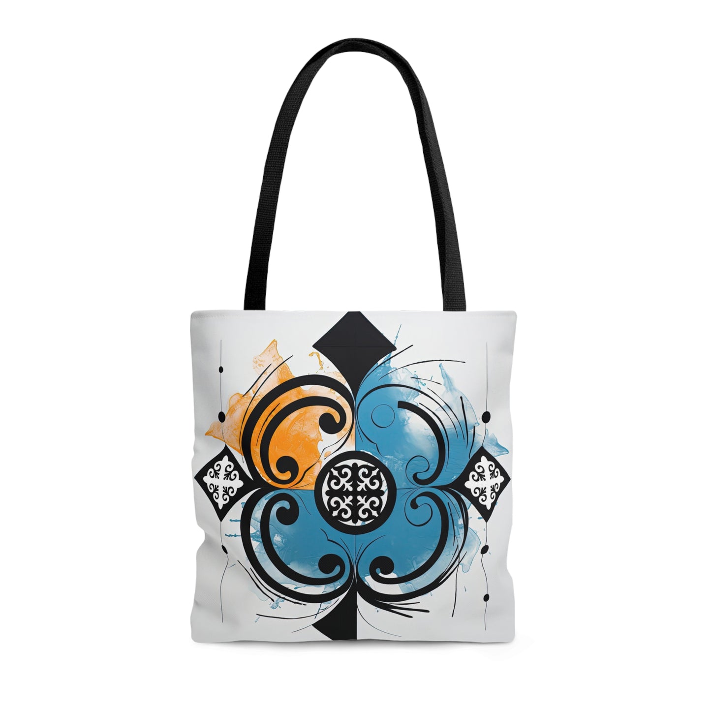 ASYLANA Tote Bag based on Qazaq Art with ethnic patterns 108