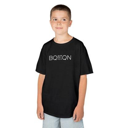 Kids Boston QAZAQ T-Shirt Kazakh Style Youth Tee for Boy or Girl