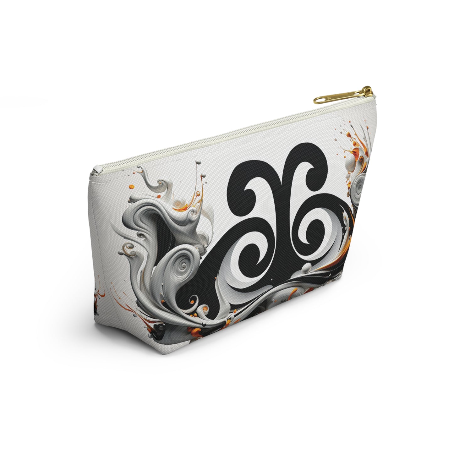 ASYLANA Accessory Pouch Bag for Cosmetics Jewelry Makeup and Travel with Kazakh Art and Design 505