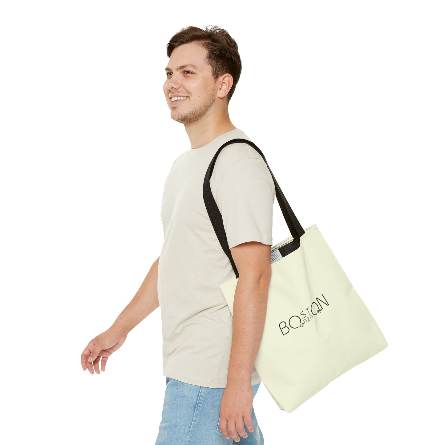 Boston Qazaq Plaza Minimal Kazakh Style Tote Bag