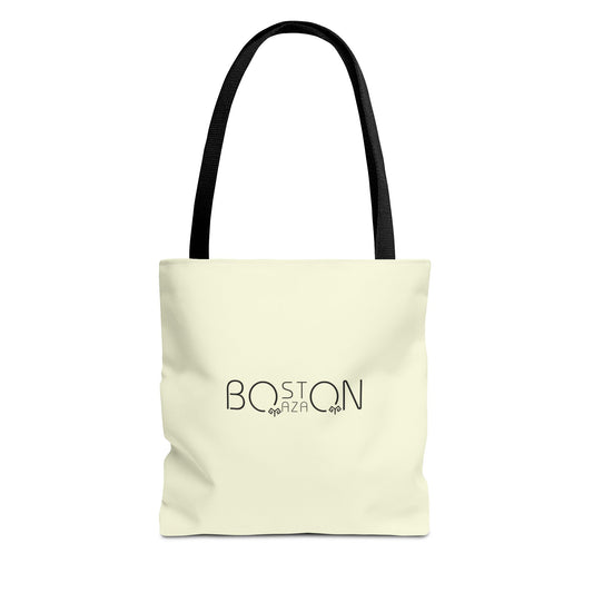 Boston Qazaq Plaza Minimal Kazakh Style Tote Bag