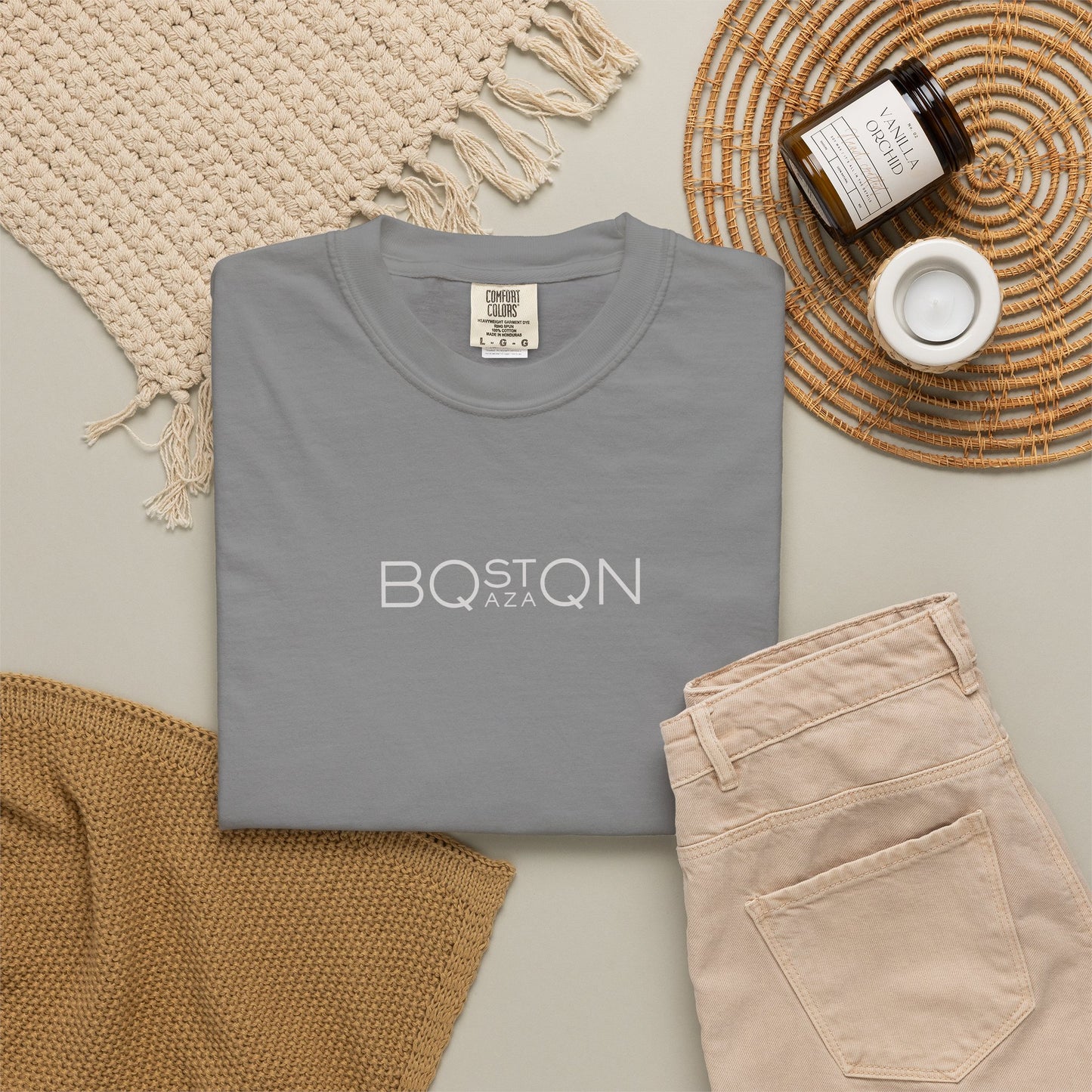 Premium Boston QAZAQ Minimalist T-Shirt — Kazakh Style Unisex Tee - Excellent Gift