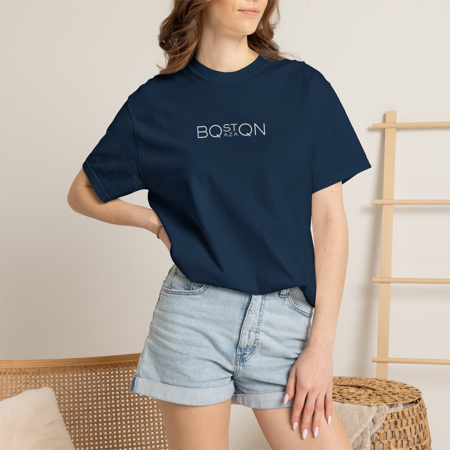 Premium Boston QAZAQ Minimalist T-Shirt — Kazakh Style Unisex Tee - Excellent Gift