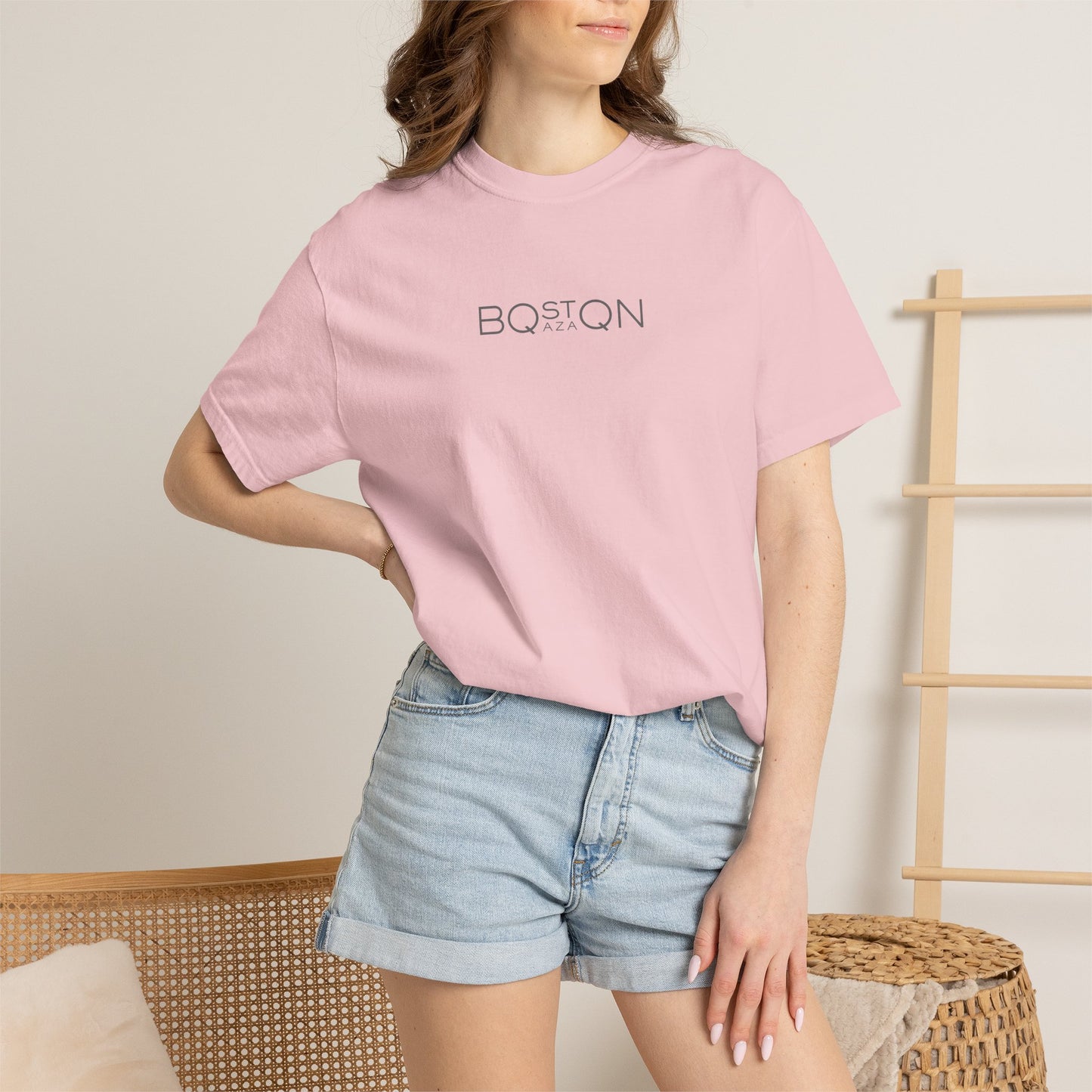 Premium Boston QAZAQ Minimalist T-Shirt — Kazakh Style Unisex Tee - Excellent Gift