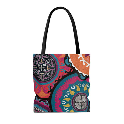 ASYLANA Tote Bag based on Qazaq ethnic art patterns of nomadic Central Asia and Kazakhstan handbag 205