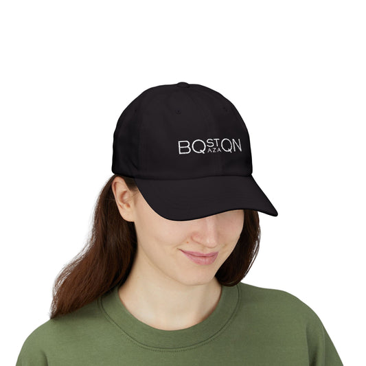 Embroidered Boston QAZAQ Classic Cap with Adjustable Strap
