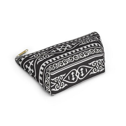 ASYLANA Accessory Pouch Bag for Cosmetics Jewelry Makeup and Travel with Kazakh Art and Design 514