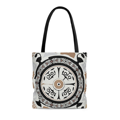 ASYLANA Tote Bag based on Qazaq Art with ethnic patterns 107