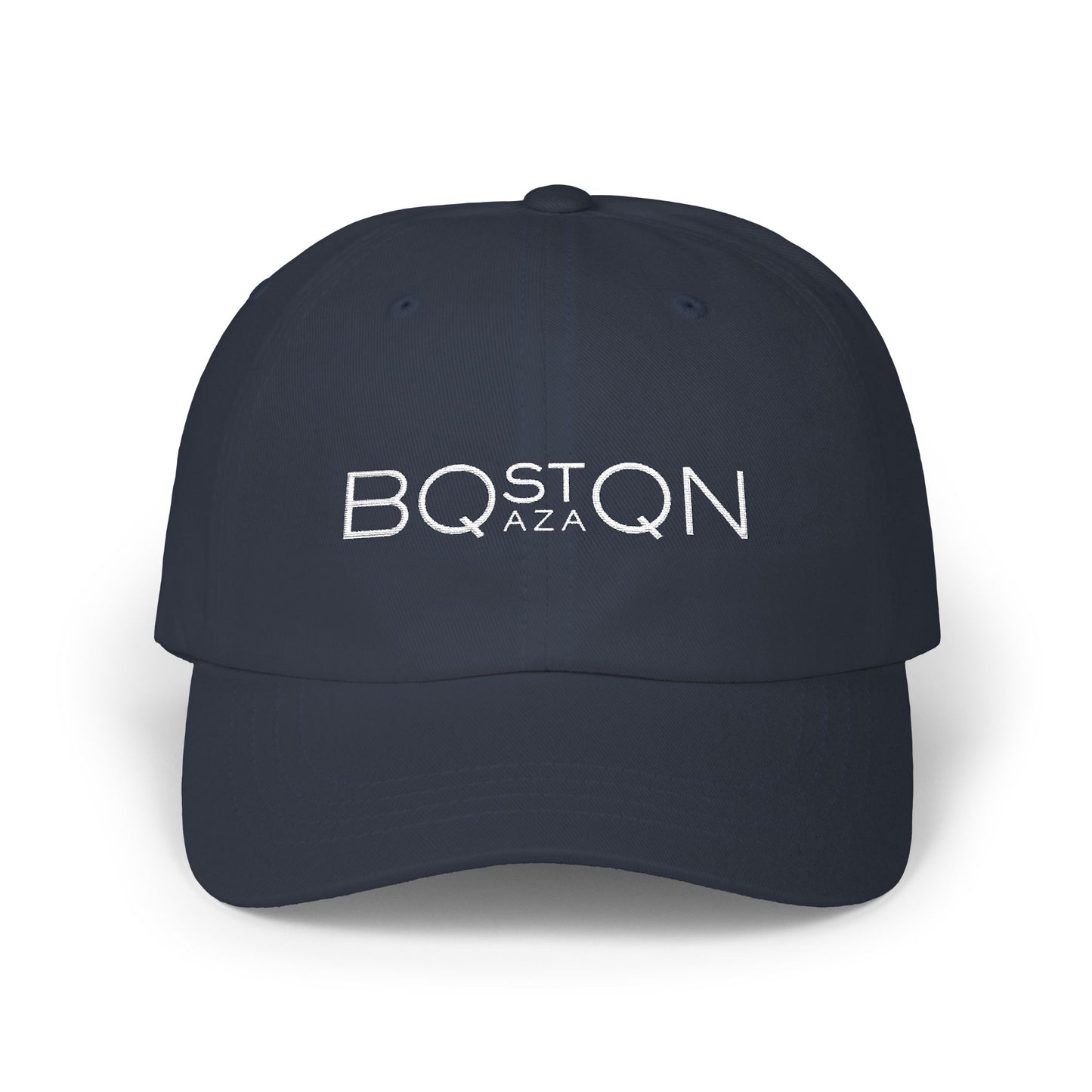 Embroidered Boston QAZAQ Classic Cap with Adjustable Strap