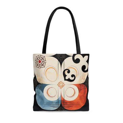 ASYLANA Tote Bag based on Qazaq Art with ethnic patterns 115