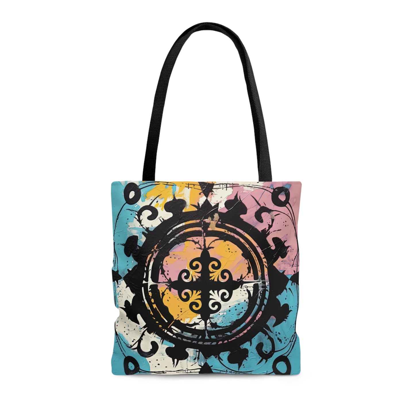 ASYLANA Tote Bag based on Qazaq Art with ethnic patterns 112