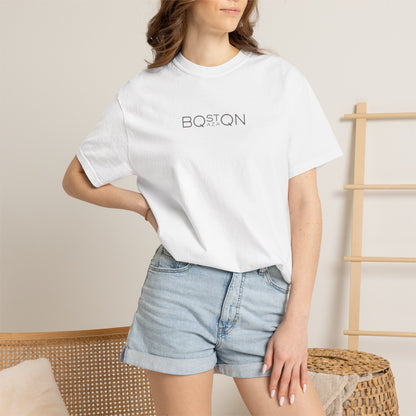 Premium Boston QAZAQ Minimalist T-Shirt — Kazakh Style Unisex Tee - Excellent Gift