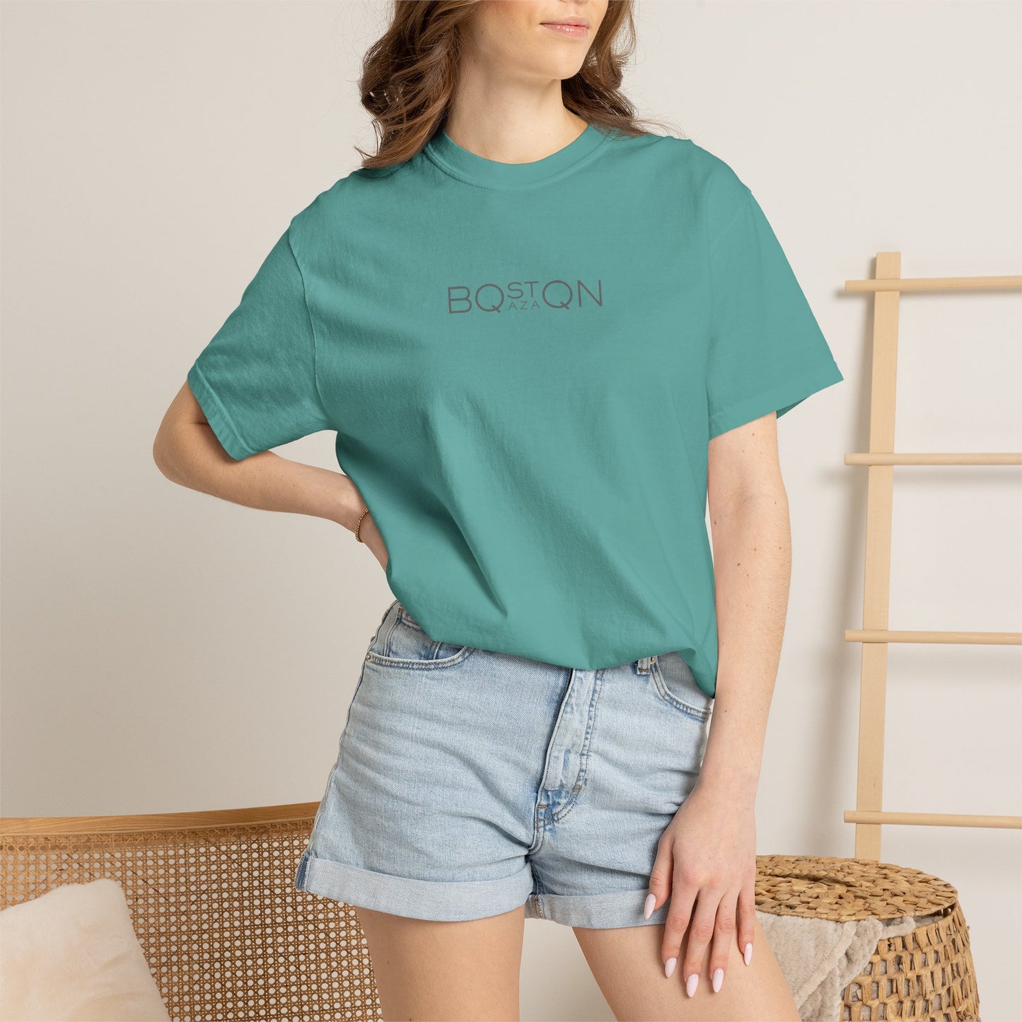 Premium Boston QAZAQ Minimalist T-Shirt — Kazakh Style Unisex Tee - Excellent Gift