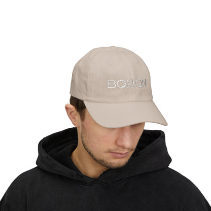 Embroidered Boston QAZAQ Classic Cap with Adjustable Strap