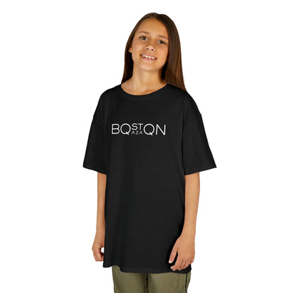 Kids Boston QAZAQ T-Shirt Kazakh Style Youth Tee for Boy or Girl