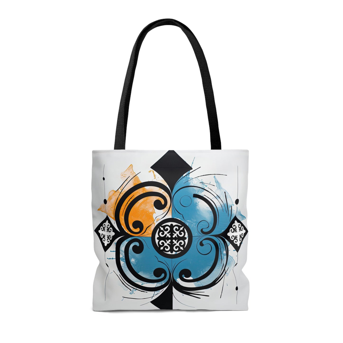 ASYLANA Tote Bag based on Qazaq Art with ethnic patterns 108