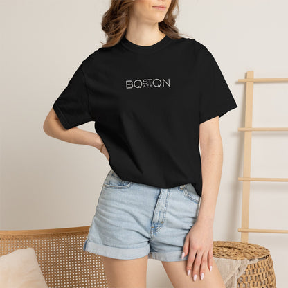 Premium Boston QAZAQ Minimalist T-Shirt — Kazakh Style Unisex Tee - Excellent Gift