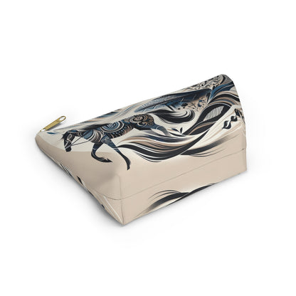 ASYLANA Accessory Pouch Bag for Cosmetics, Jewelry, Makeup, and Travel with Kazakh Art and Design 528