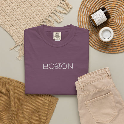 Premium Boston QAZAQ Minimalist T-Shirt — Kazakh Style Unisex Tee - Excellent Gift