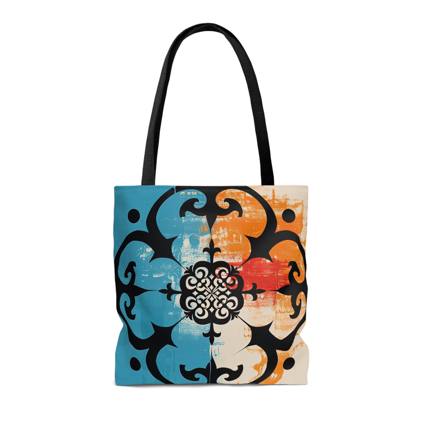 ASYLANA Tote Bag based on Qazaq Art with ethnic patterns 105