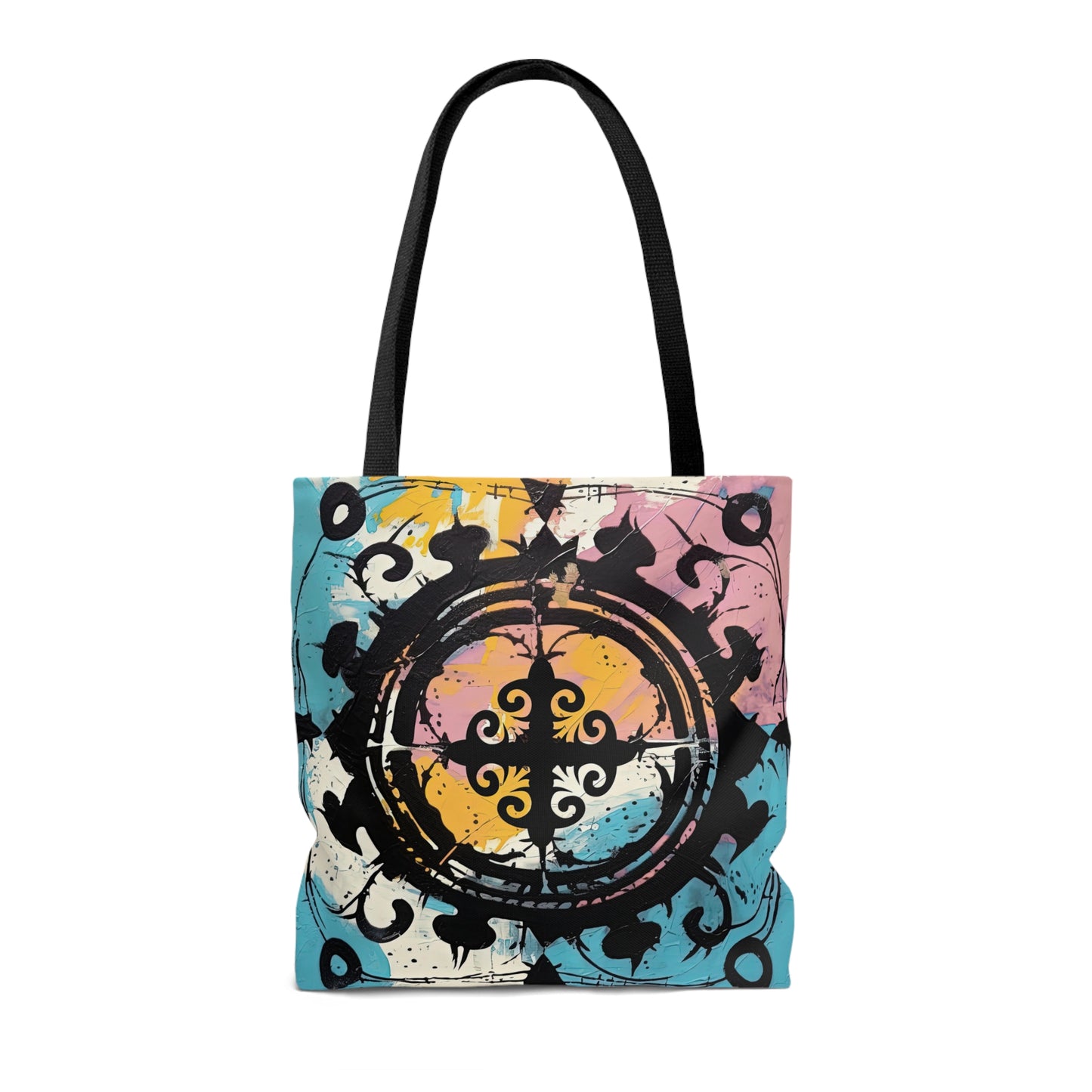 ASYLANA Tote Bag based on Qazaq Art with ethnic patterns 112