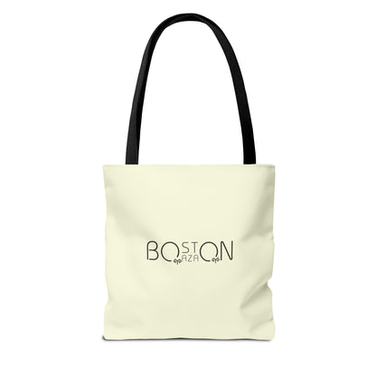 Boston Qazaq Plaza Minimal Kazakh Style Tote Bag