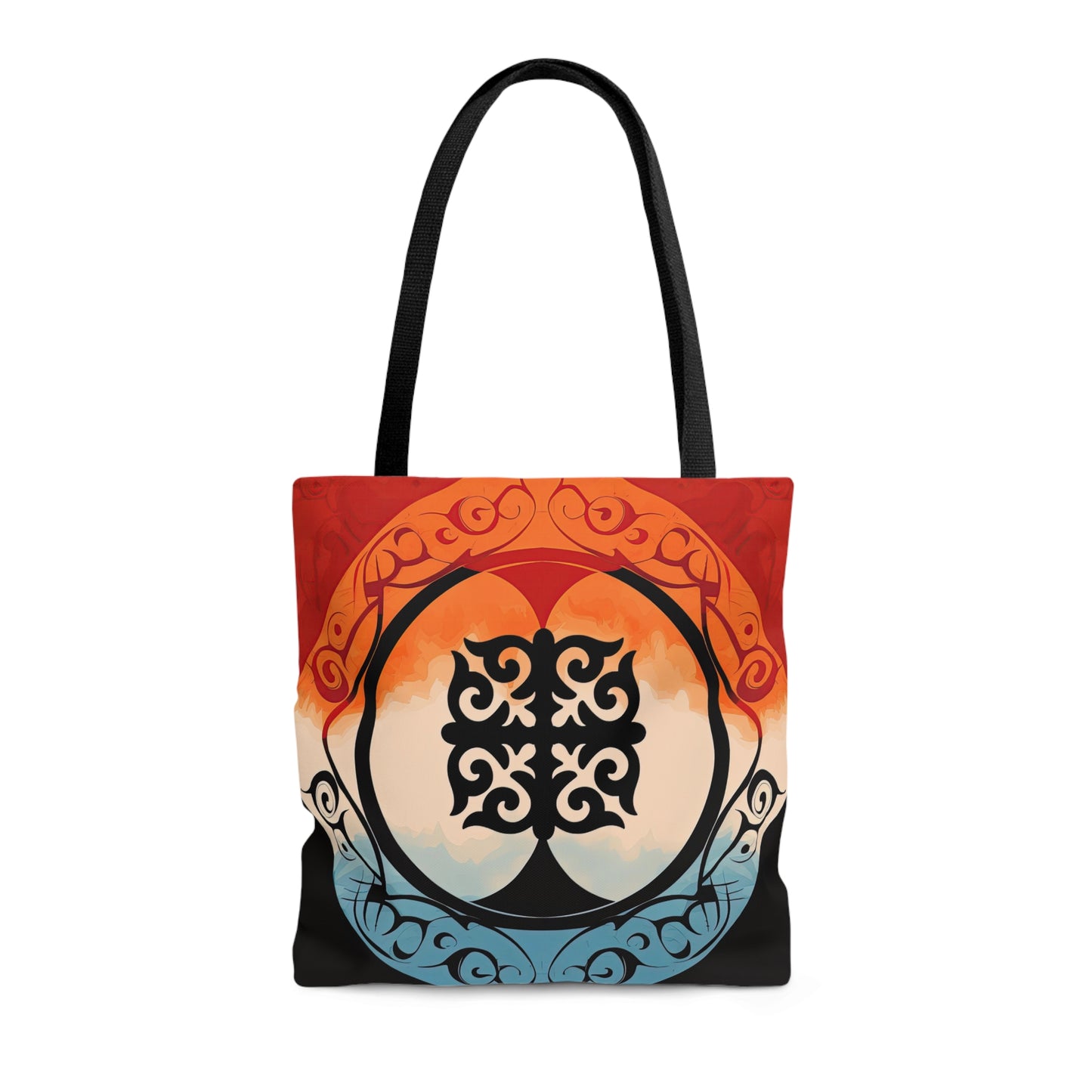 ASYLANA Tote Bag based on Qazaq Art with ethnic patterns 111