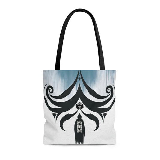 ASYLANA Tote Bag based on Qazaq Art with ethnic patterns 103