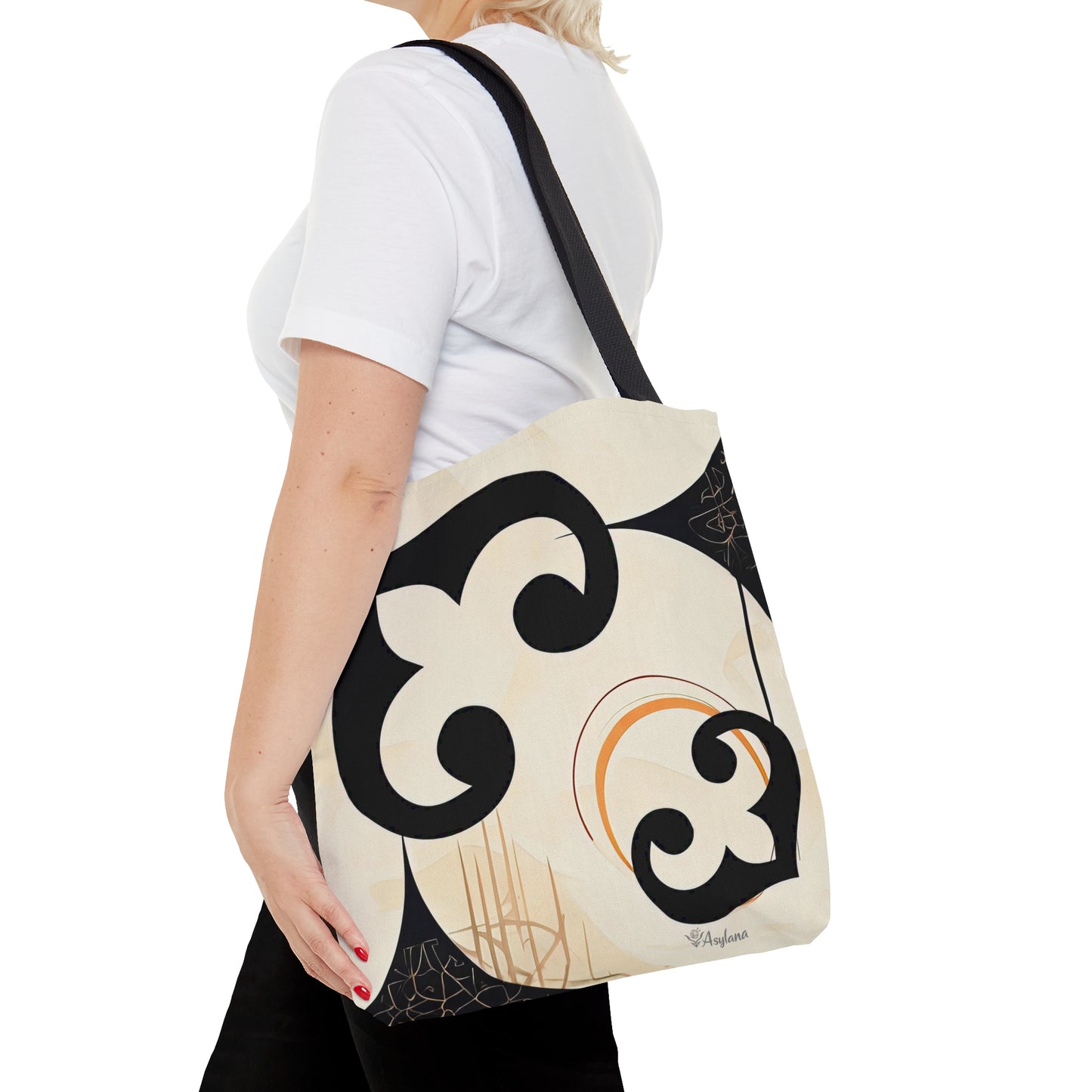 ASYLANA Tote Bag based on Qazaq ethnic art patterns of nomadic Central Asia and Kazakhstan handbag 231