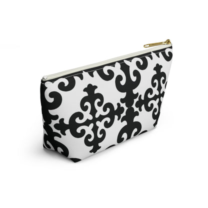 ASYLANA Accessory Pouch Bag for Cosmetics Jewelry Makeup and Travel with Kazakh Art and Design 501