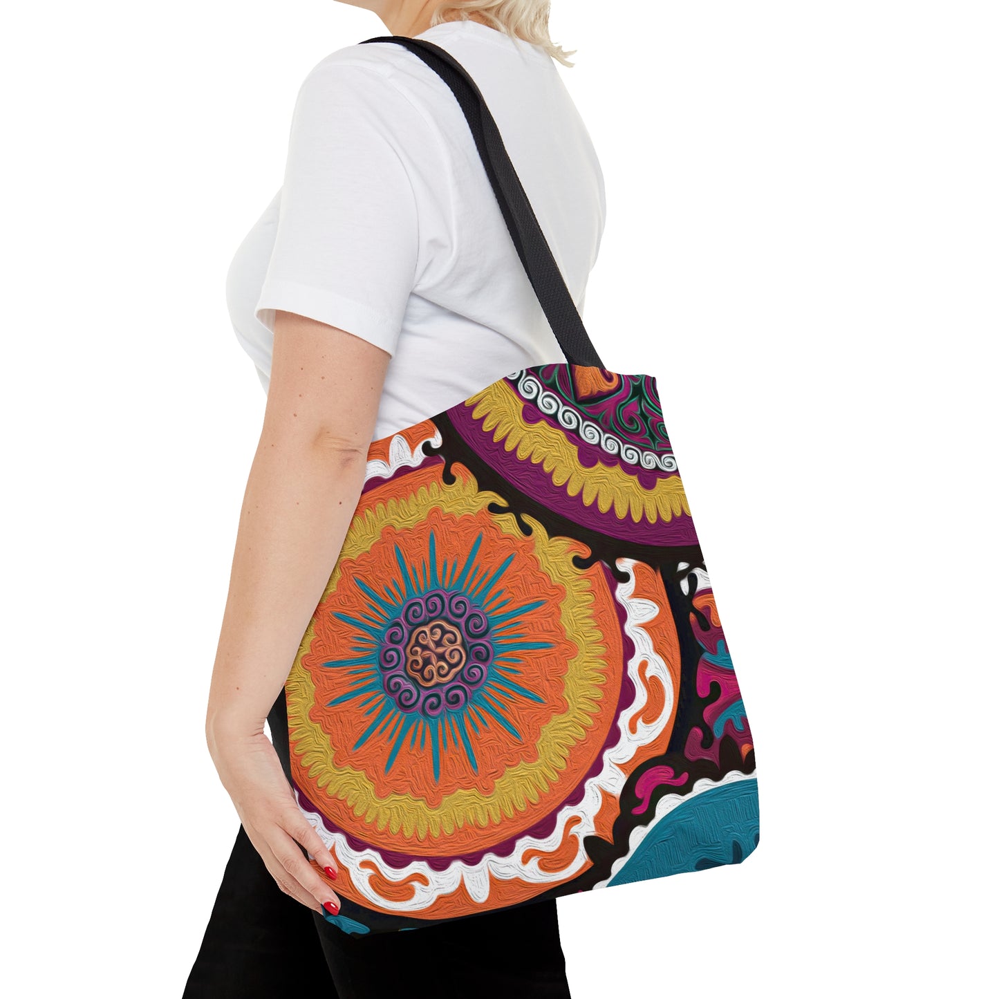 ASYLANA Tote Bag based on Qazaq ethnic patterns and Central Asian art 203