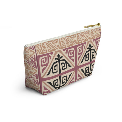 ASYLANA Accessory Pouch Bag for Cosmetics Jewelry Makeup and Travel with Kazakh Art and Design 506