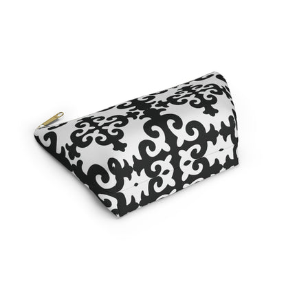 ASYLANA Accessory Pouch Bag for Cosmetics Jewelry Makeup and Travel with Kazakh Art and Design 501