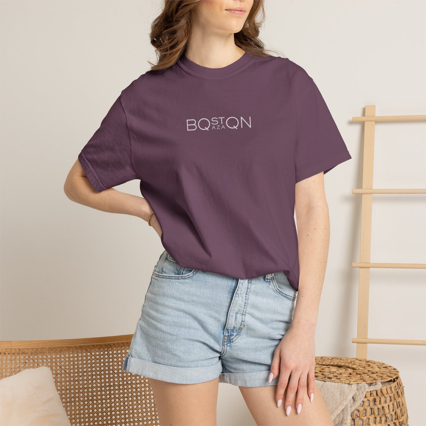 Premium Boston QAZAQ Minimalist T-Shirt — Kazakh Style Unisex Tee - Excellent Gift