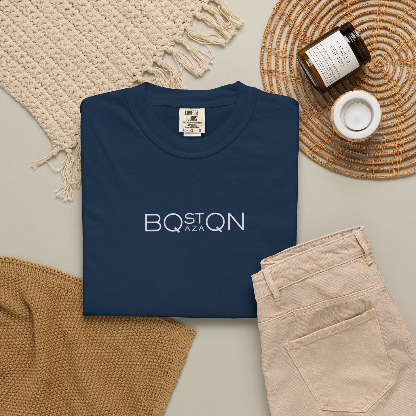 Premium Boston QAZAQ Minimalist T-Shirt — Kazakh Style Unisex Tee - Excellent Gift