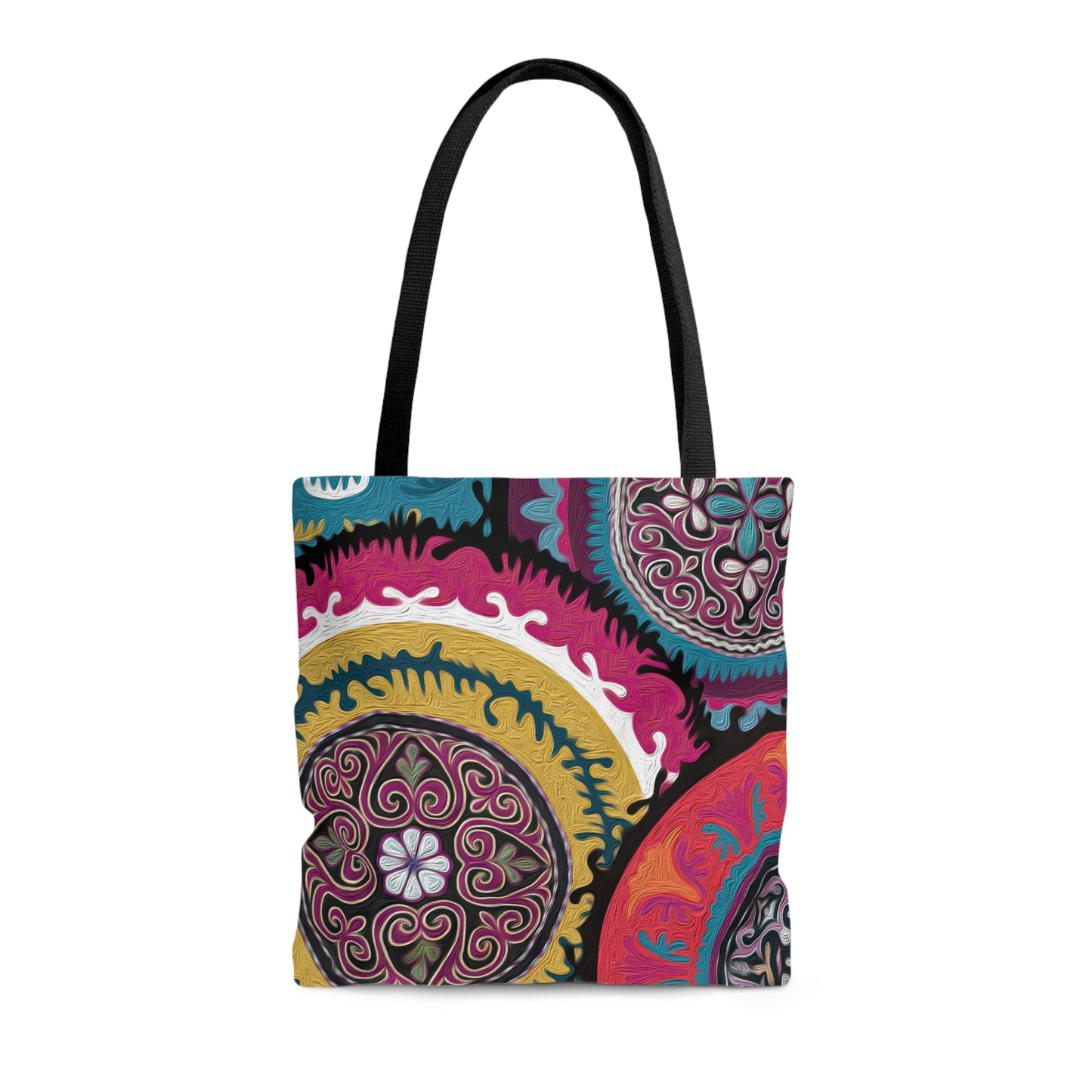 ASYLANA Tote Bag based on Qazaq Art with ethnic patterns of Central Asia Handbag 202