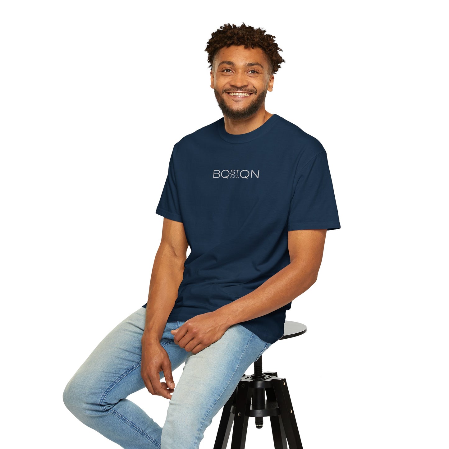 Premium Boston QAZAQ Minimalist T-Shirt — Kazakh Style Unisex Tee - Excellent Gift