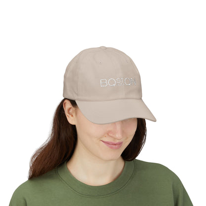Embroidered Boston QAZAQ Classic Cap with Adjustable Strap