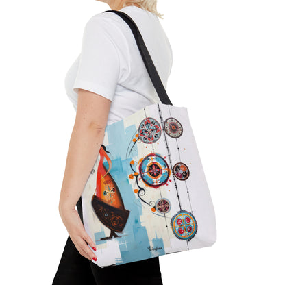 ASYLANA Tote Bag based on Qazaq Art with ethnic patterns 121