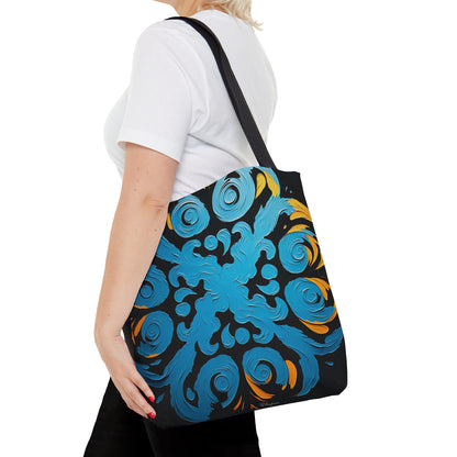 ASYLANA Tote Bag based on Qazaq Art with ethnic patterns 106