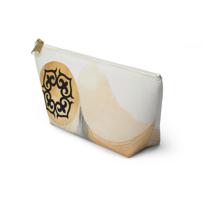 ASYLANA Accessory Pouch Bag for Cosmetics Jewelry Makeup and Travel with Kazakh Art and Design 510