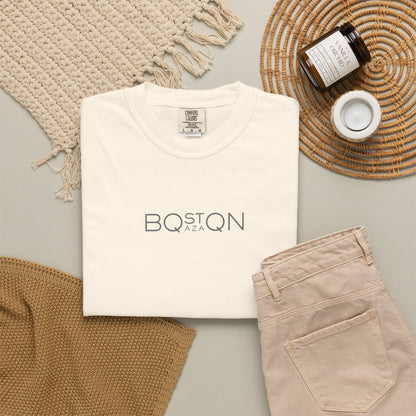 Premium Boston QAZAQ Minimalist T-Shirt — Kazakh Style Unisex Tee - Excellent Gift