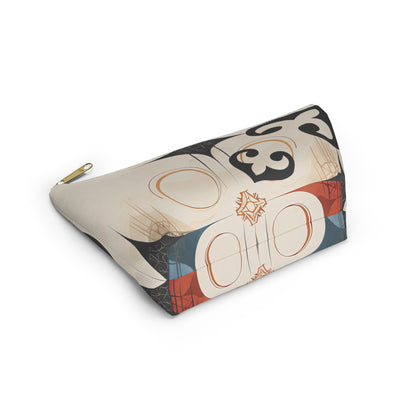 ASYLANA Accessory Pouch Bag for Cosmetics Jewelry Makeup and Travel with Kazakh Art and Design 519