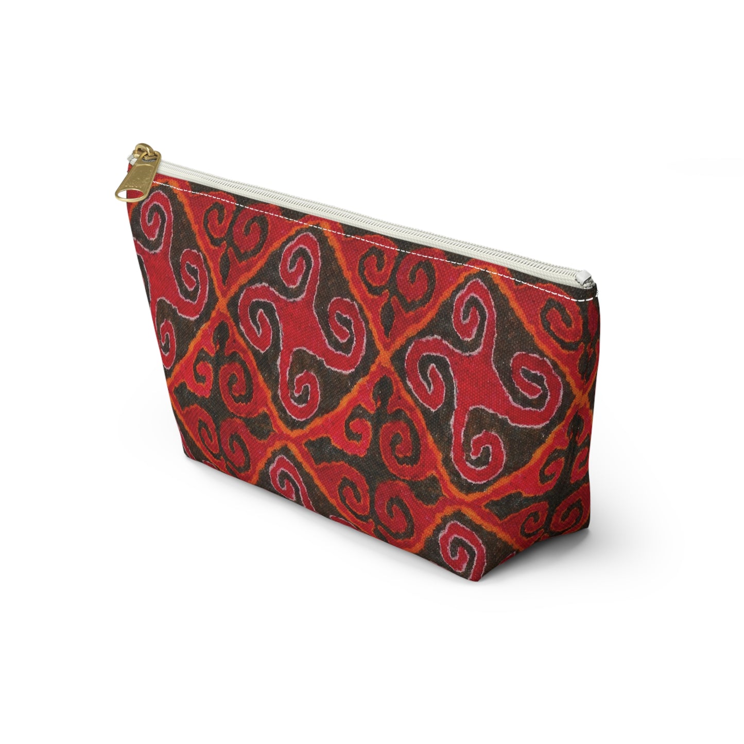 ASYLANA Accessory Pouch Bag for Cosmetics Jewelry Makeup and Travel with Kazakh Art and Design 511