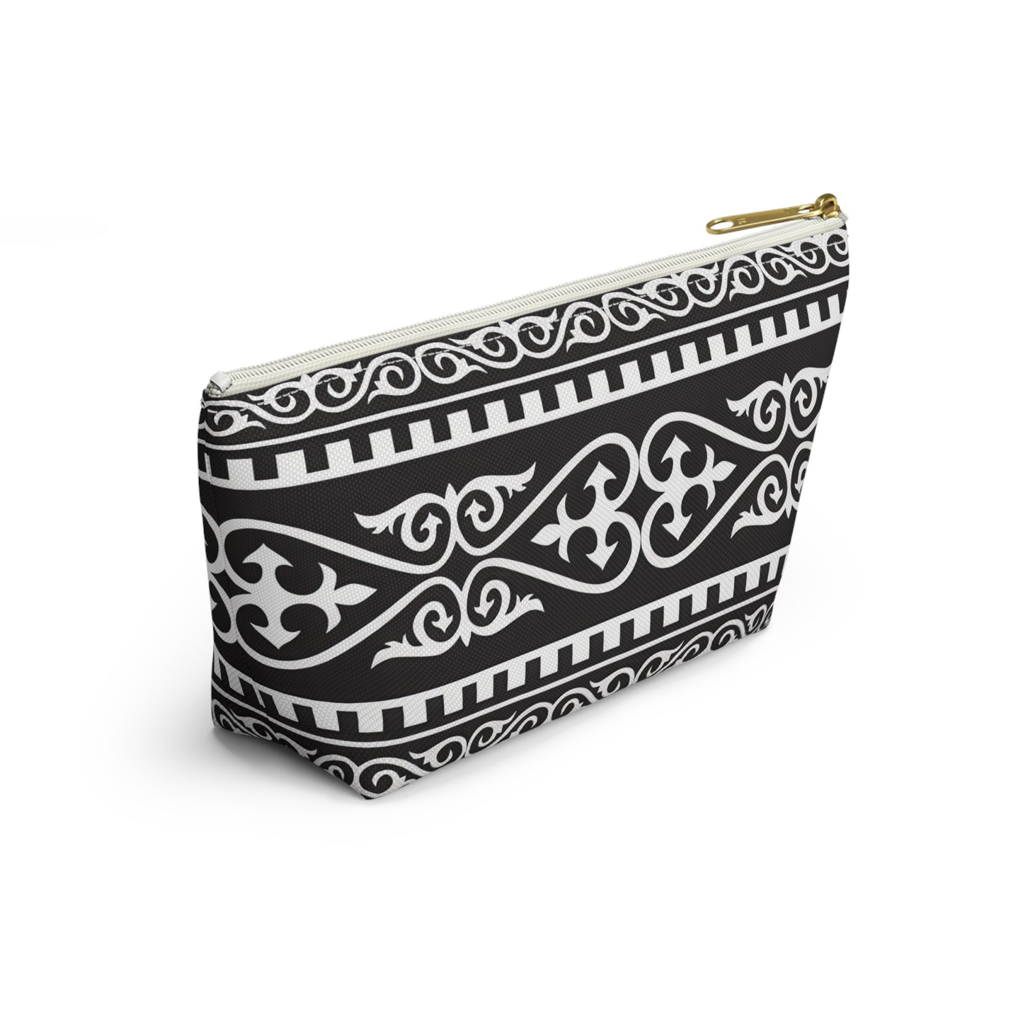 ASYLANA Accessory Pouch Bag for Cosmetics Jewelry Makeup and Travel with Kazakh Art and Design 514