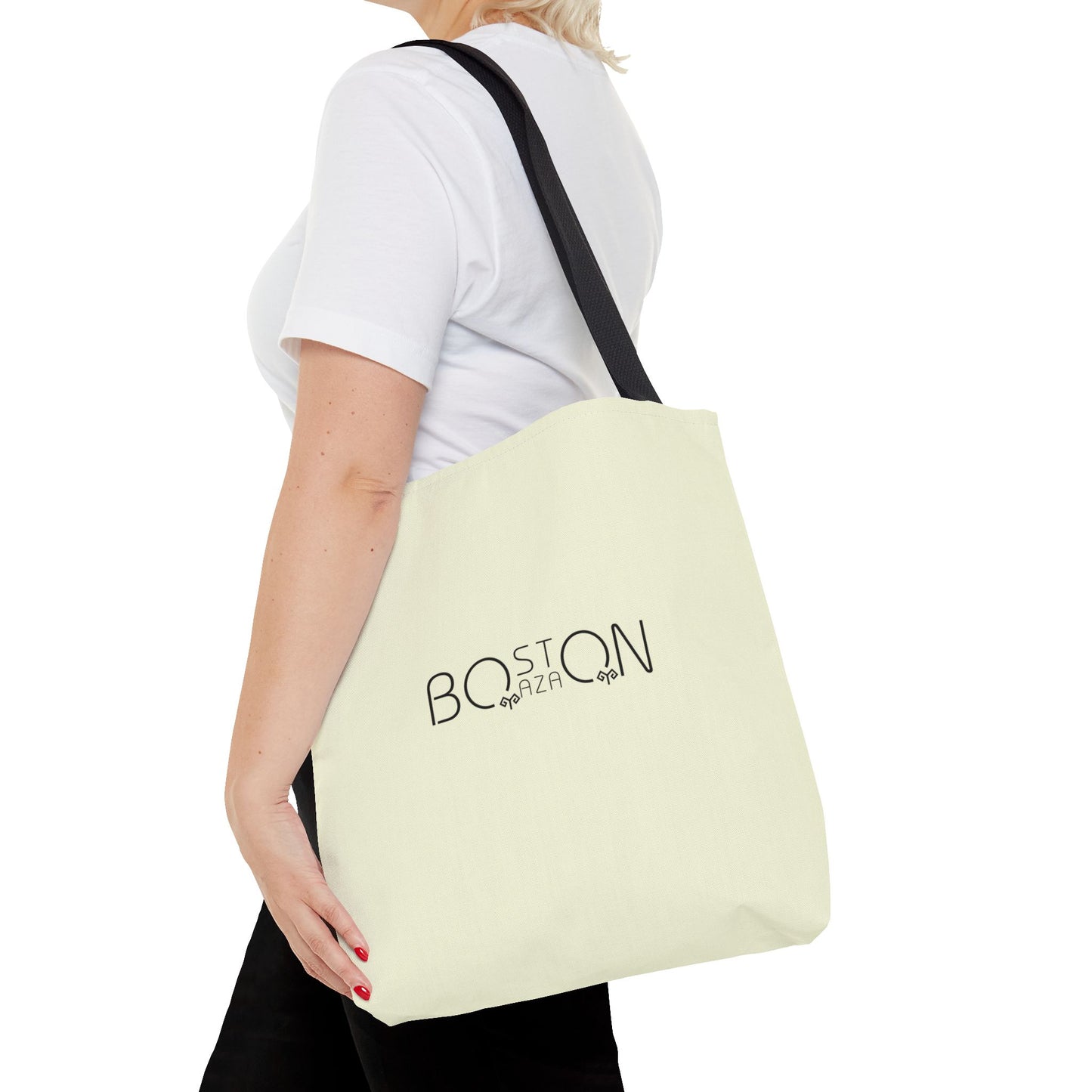 Boston Qazaq Plaza Minimal Kazakh Style Tote Bag